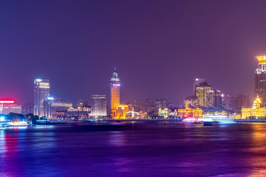 上海外滩夜景 大画幅