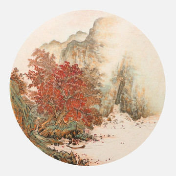 水墨畫芯