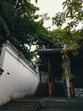 古典建筑风景 海南海口五公祠