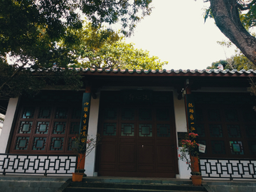 古典建筑风景 海南海口五公祠