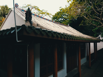 古典建筑风景 海南海口五公祠