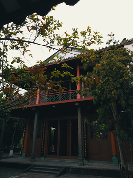 古典建筑风景 海南海口五公祠