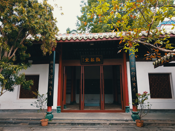 古典建筑风景 海口五公祠