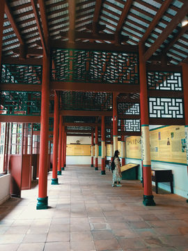 古典建筑风景 海南海口五公祠