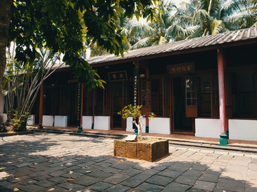 古典建筑风景 海口五公祠