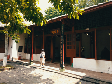 古典建筑风景 海口五公祠