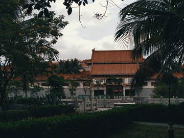 古典园林建筑 海口五公祠