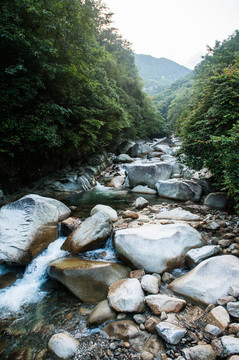 山涧溪流