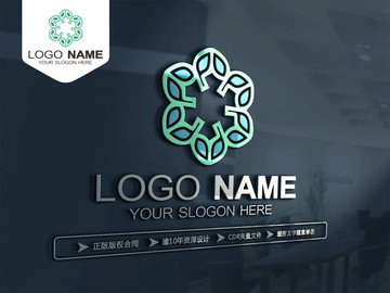 花朵 藝術(shù) 唯美 LOGO設(shè)計(jì)