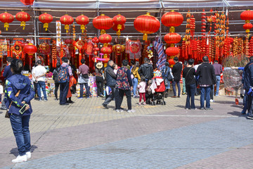 春节年货市场