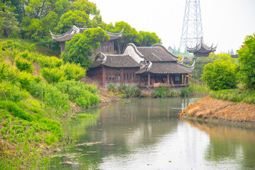 河边建筑