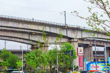 长江大桥桥梁 大桥建筑