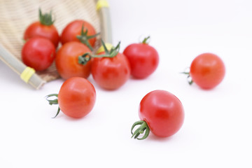 棚拍小番茄高清图片素材
