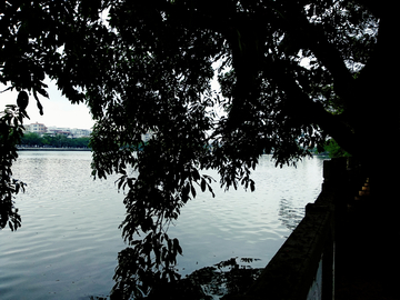 湖畔风景 雷州南湖