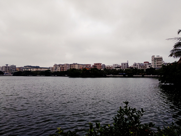 湖畔风景 雷州南湖