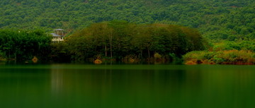 湖景 山水