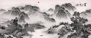 山水画