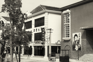 老上海民國街景