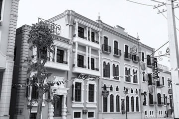老上海民國街景