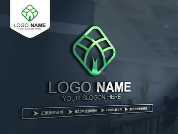 綠色大樹LOGO設(shè)計(jì) 樹標(biāo)志