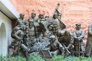 延安革命纪念馆雕像