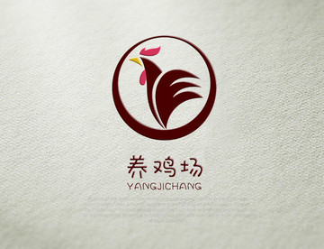 養(yǎng)雞場logo雞農(nóng)產(chǎn)品logo
