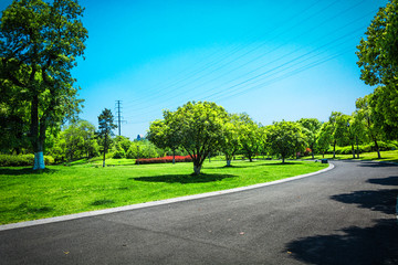 城市公园道路