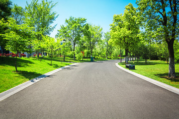 城市公园道路