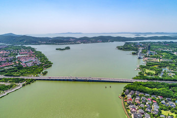 城市路桥俯瞰