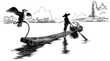 漓江漁船