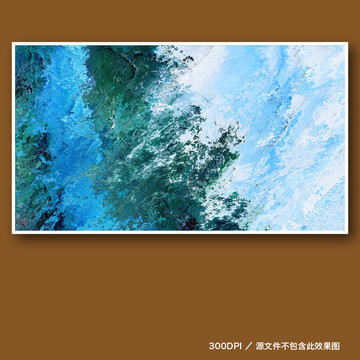 抽象油畫