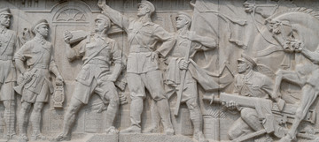 南昌起义人民英雄纪念碑浮雕