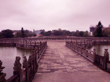 湖畔風(fēng)景 廣東雷州雷祖祠