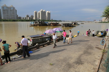 惠州东江渔民