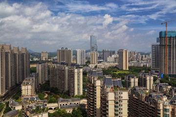 惠州江北新区城市建筑风光