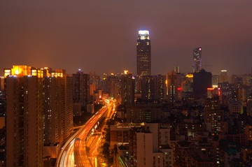 广州城市夜景