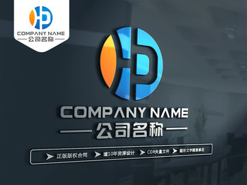 HD字母标志 HD字母LOGO