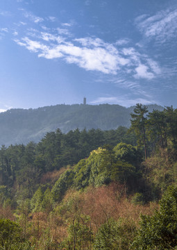 崇山峻岭