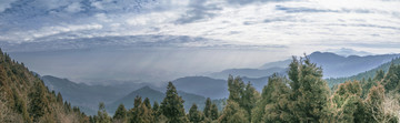 南岳衡山全景图