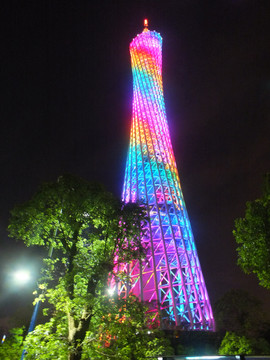 广州塔 小蛮腰 夜景