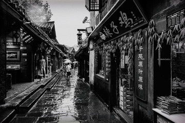 老重庆古镇怀旧照片
