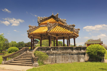 在越南中部紫禁城