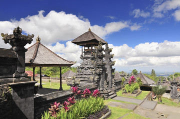 巴厘岛的印度教寺庙