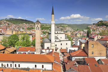 波斯尼亚黑塞哥维那市的清真寺