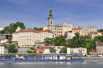 贝尔格莱德市和多瑙河