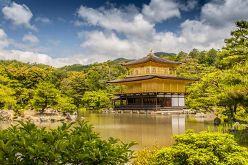 日本京都金阁寺的金阁