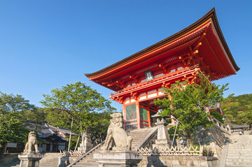 京都的清水寺德拉寺