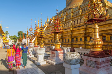 缅甸蒲甘瑞喜宫塔