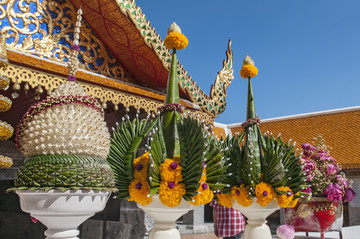 泰国献花