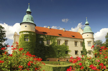 巴拉诺桑多米尔斯基的宫殿;波兰;通常称为小瓦维尔。